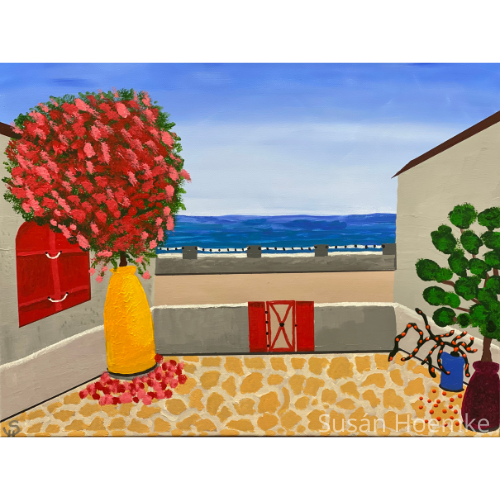 Beachfront Painting